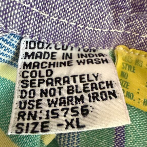 Duck Head Men's Button Up Short Sleeve Casual Shirt Size XL Career Staple - Picture 4 of 15